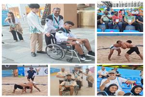 اليمن يثبت وجوده في أجواء التنافس القاري للمصارعة الشاطئية رغم الخروج المبكر واصابة الواقدي