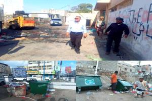 مدير صندوق النظافة بعدن: رفدنا المديريات بأكثر من 60 حاوية جديدة ونواجه تحديات سلوكية تعيق جهود النظافة