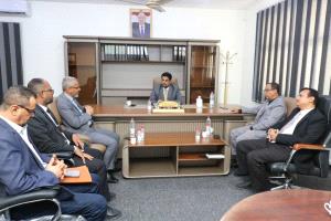 الوزير المهري يناقش مع مؤسسة العون تعزيز الشراكة لتطوير التعليم الفني