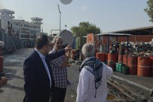 وزير الكهرباء يفاجئ محطة كهرباء ملعب 22 مايو ويوجه باصلاح عدادات الوقود المعطلة منذ فترة طويلة