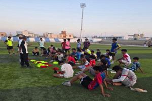 تضامن شبوة يدشّن تدريباته الأولى استعدادًا لموقعة نصر الضالع في بطولة كأس الجمهورية