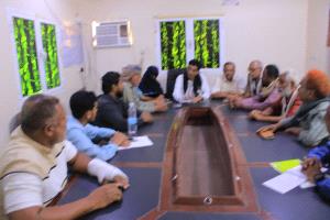 مدير عام الحوطة يلتقي رئيس مؤسسة YDA ويبحثان اقامة مبادرة شبابية لإحياء الرياضة وتأهيل المراكز