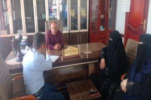 بجاش يناقش مع منظمة أدرا دعم برامج الصحة المدرسية بالملاح