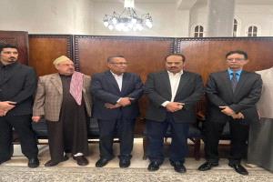 رئيسا مجلسي النواب والشورى يقدمان واجب العزاء في وفاة الفنان الكبير عبدالرحمن الحداد