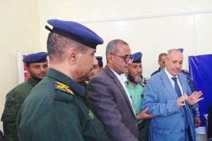 وكيل محافظة تعز يفتتح فرع الأحوال المدنية في مديرية المسراخ