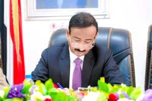 امين عام محلي الروضة يقترح مشروع استراتيجي لربط شبوة بحضرموت عبر مديرية الروضة