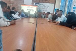 تدشين العمل بمشروع الصرف الصحي بمنطقة البعرارة