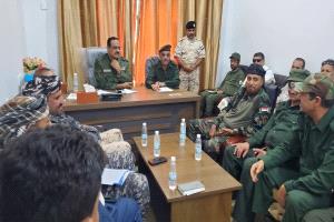 شرطة الضالع ترفع مستوى التأهب وتفقد مكاتب الإدارات لضمان الانضباط