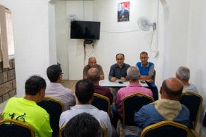 المهندس فؤاد فاضل يترأس اجتماعاً لمناقشة واقع كرة السلة بتعز