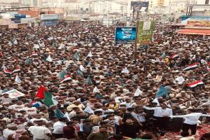 ​في رسالة وفاء شعبية .. احتشاد جماهيري كبير في المكلا وسيئون دعمًا ووفاءً للسعودية