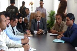 محافظ تعز يوجّه بتعزيز أداء صندوق النظافة وتفعيل عملية تحصيل الموارد