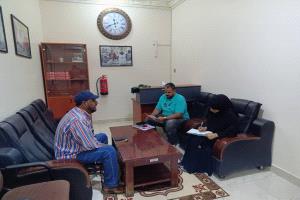 بتكليف مدير عام قعطبة: رئيس لجنة الخدمات علي قايد يلتقي منظمة زوا الهولندية لاستئناف العمل المشترك