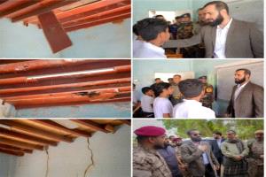 محافظ أبين يتفقد مجمع سمية أم عمار بخنفر ويؤكد إعادة تأهيله