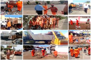 صندوق النظافة يواصل أعمال حملة النظافة المكثفة الشهرية المستدامة  في عموم مديريات العاصمة عدن