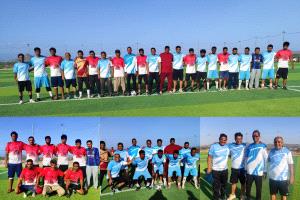 مباراة ودية جميلة في عين أبين