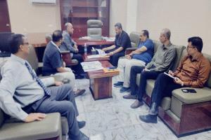 محافظ لحج يبحث مع مؤسسة "تواصل" التنموية تعزيز التدخلات الكويتية الخدمية والإنسانية بالمحافظة