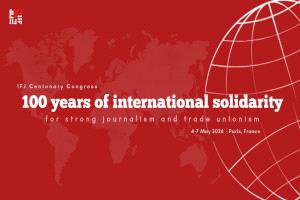 العد التنازلي للمؤتمر المئوي للاتحاد الدولي للصحفيين