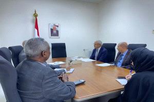 نائب وزير الخارجية يبحث مع المنسق المقيم للأمم المتحدة بالإنابة تعزيز التعاون المشترك