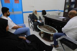 المركز الوطني لعلاج الاورام حضرموت الوادي والصحراء يستقبل وكيلة وزارة الصحة العامة والسكان