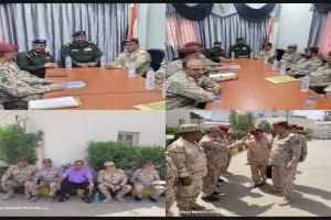 وكيلا وزارة الداخلية ومدير دائرة الخدمات الطبية العسكرية يزورون المستشفى العسكري بمأرب