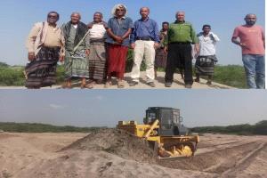 الشدادي والهيثمي يدشنان إعادة تأهيل “عقمة السمة” بزنجبار لري 10 آلاف فدان من مياه السيول