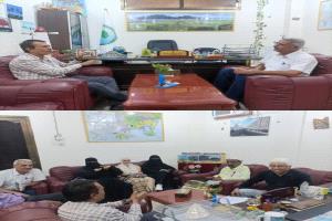 بحث سبل التعاون المشترك بين حماية البيئة في عدن ومكتب السياحة وتدرس أوضاع المحميات