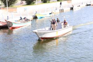 عرضٌ بحري نوعي لخفر السواحل بحضرموت في خور المكلا احتفاءً بالذكرى العاشرة لتحرير ساحل حضرموت