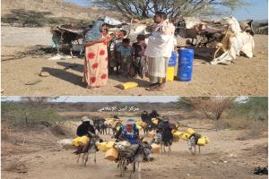 أهالي قرى “وادي مريب” بأبين يحلمون بشربة ماء نظيفة.. فمن يسقيهم وله عظيم الأجر والثواب ..؟!