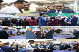 الهيئة العليا للأدوية تستقبل وزير الصحة ورئيس جامعة عدن في جناحها بمعرض الصناعة الوطنية
