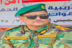 مدير عام أمن أبين يعزي في وفاة الشيخ المناضل علي عوض الشيبة الكازمي