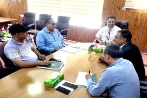 لقاء بسيئون يناقش أوضاع فرع حماية البيئة بوادي وصحراء حضرموت