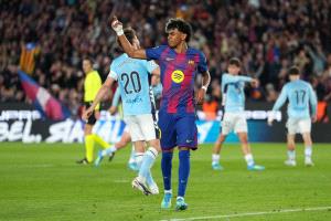 برشلونة يسير بثبات نحو لقب الليجا بتخطيه عقبة سيلتا فيجو