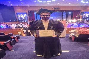 يوم استثنائي في التخرج لولدي علاء حسين بن أحمد الكلدي