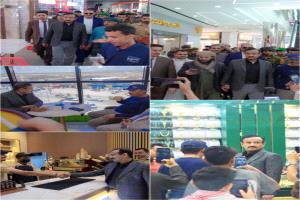 محافظ شبوة يتفقد «شبوة مول» ويشيد بمستوى التجهيزات الحديثة