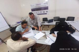 بتمويل من منظمة سيفرورلد : اختتام دورة تدريبية في مجال بناء القدرات المؤسسية لأعضاء الشبكة الشبابية بمحافظتي عدن وأبين