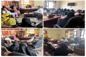 الجهاز التنفيذي لكليات المجتمع يعقد اجتماعاً موسعاً لمناقشة تحديات العمل وتطوير الأداء المؤسسي