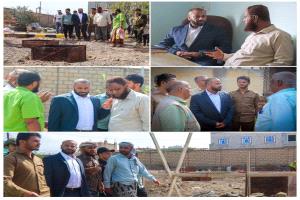 محافظ الضالع يدشّن العمل بمشروع الطاقة الشمسية لآبار حقل حجر