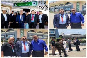 لحظات في مطار عدن الدولي وفي حضرة مديره الاستاذ هيثم جابر