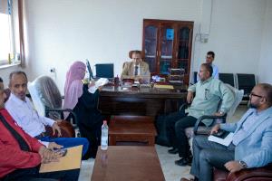 رئيس جامعة عدن يتفقد مركز التطوير الأكاديمي وضمان الجودة