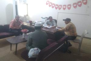 مدير عام مستشفى الأمراض النفسية يلتقي مسؤول الرقابة والتقييم في منظمة الصحة العالمية