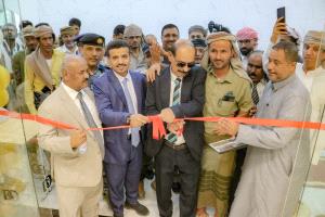 افتتاح أكبر سوق تجاري في تاريخ محافظة شبوة بتكلفة إنشاء تتجاوز 12 مليون دولار