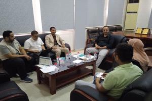 مكتب الصحة بعدن يناقش مع وزارة الصحة تعزيز معايير الجودة ومكافحة العدوى في المرافق الصحية