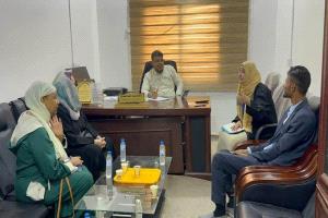 وكيل وزارة الصحة "الحيدري" يبحث مع "وفد منظمة أطباء العالم" توسيع التدخلات الصحية في عدن والمحافظات المحررة