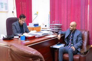 المحافظ بن الوزير يشيد بأداء مكتب الخارجية بشبوة ويؤكد دعم تطوير الخدمات للمواطنين والمغتربين