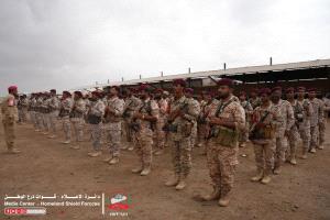 عرض ضخم لقوات درع الوطن في عدن