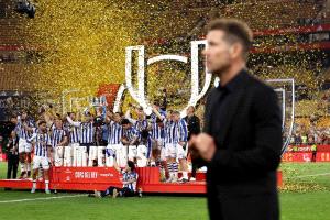 ركلات الترجيح تتوج ريال سوسييداد بطلا لكأس ملك إسبانيا على حساب أتلتيكو مدريد