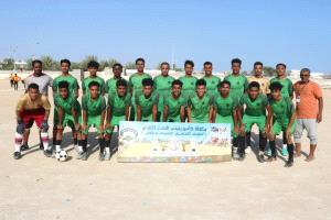 الصحراء بالصداع يمطر شباك أحقاف الغيل بخماسية في بطولة كأس رئيس نادي أهلي الغيل بنسختها السادسة