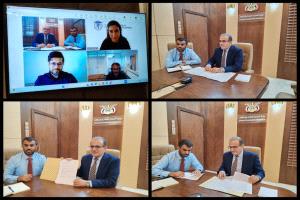 وزارة الصحة توقع مذكرة تفاهم واتفاقية مشروع لتعزيز الأدلة العلمية في الصحة العامة