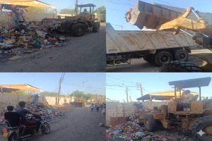 تدشين حملة نظافة شاملة في جعار وماجاورها  لتعزيز المظهر الحضاري وتحسين البيئة