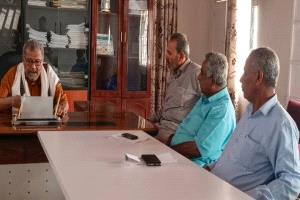 وكيل محافظة أبين جرفوش يبحث مع مدير الصحة القادري سير العمل في القطاع الصحي والتحديات